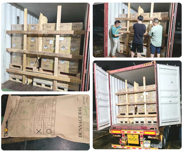 危險(xiǎn)品外包裝打木箱和裝柜操作