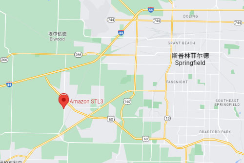 STL3倉庫地址在美國哪里？